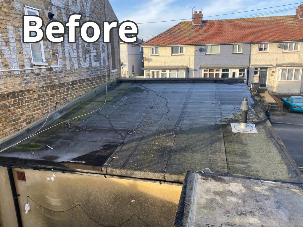 Image of GRP Roofing after work